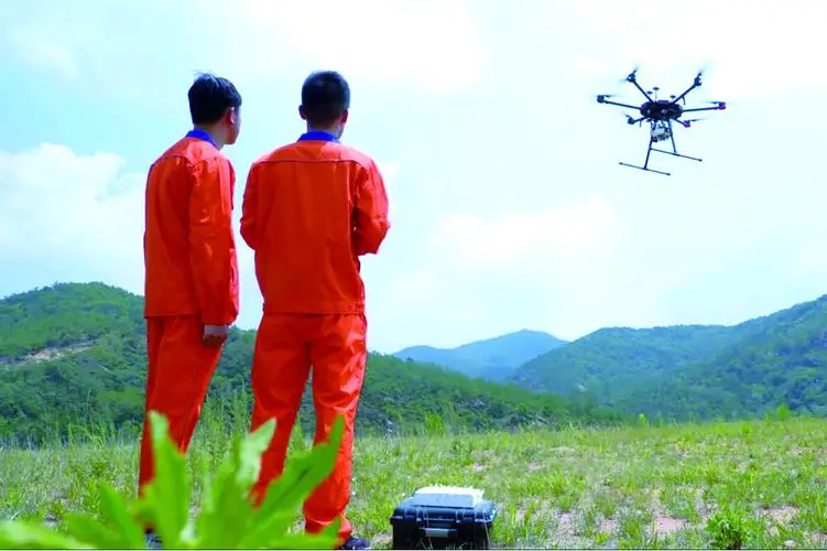 柞水无人机倾斜摄影巡检拍摄